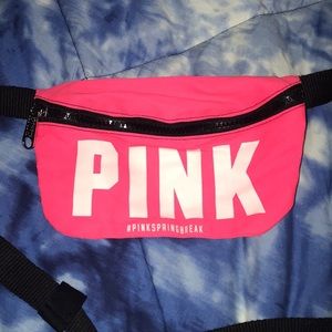 Small pink spring break Fanny pack